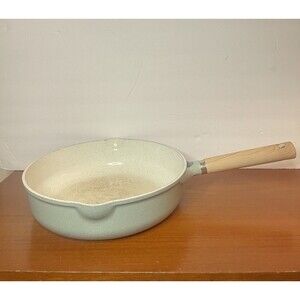Master Class Premium Cookware Large Frying Pan Blue, Speckled Ceramic Lining 11”